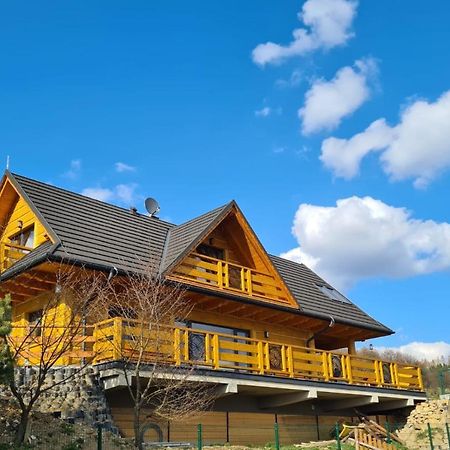 Domek Goralski Nad Czorsztynem - Dom Z Widokiem Kluszkowce Dış mekan fotoğraf