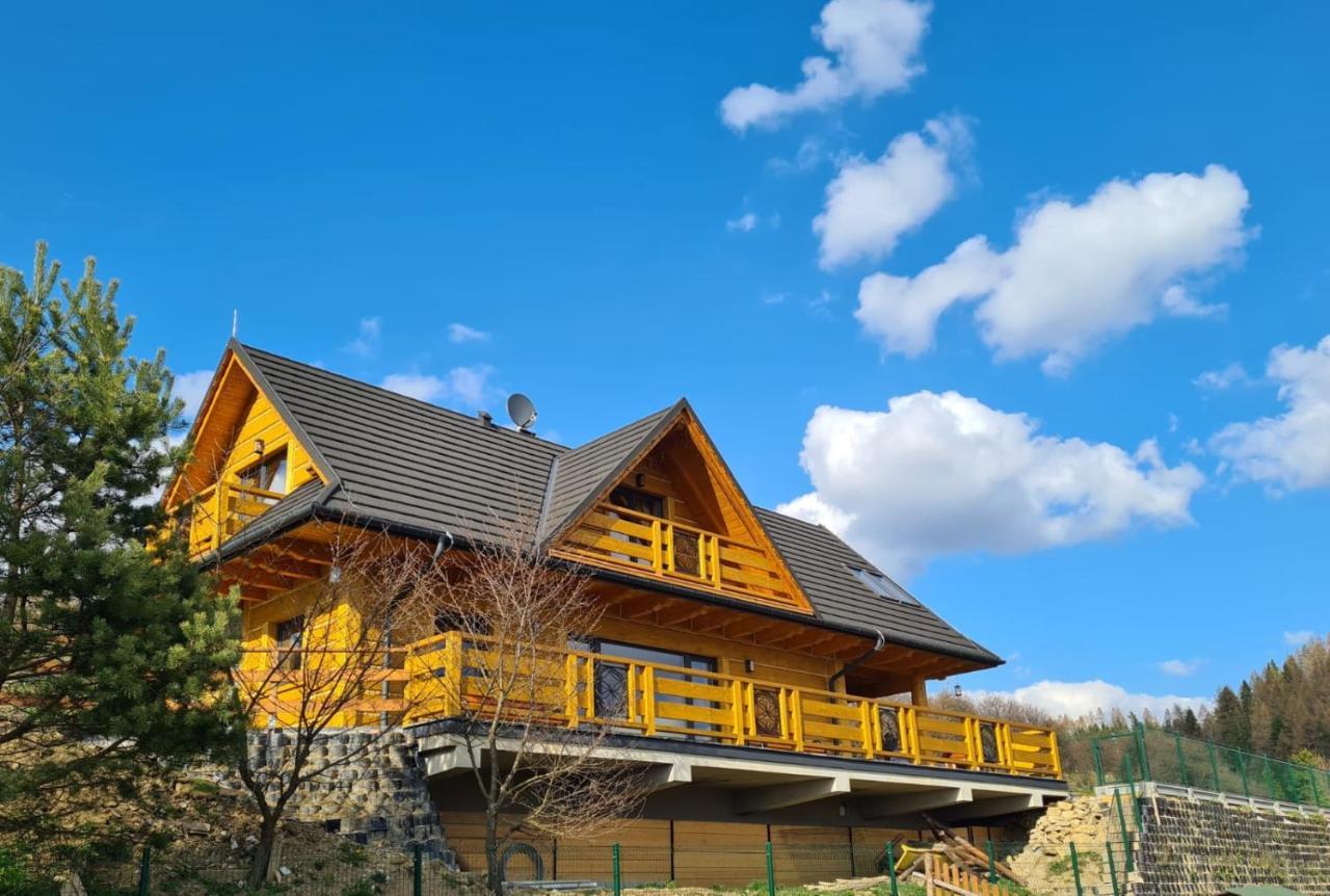 Domek Goralski Nad Czorsztynem - Dom Z Widokiem Kluszkowce Dış mekan fotoğraf