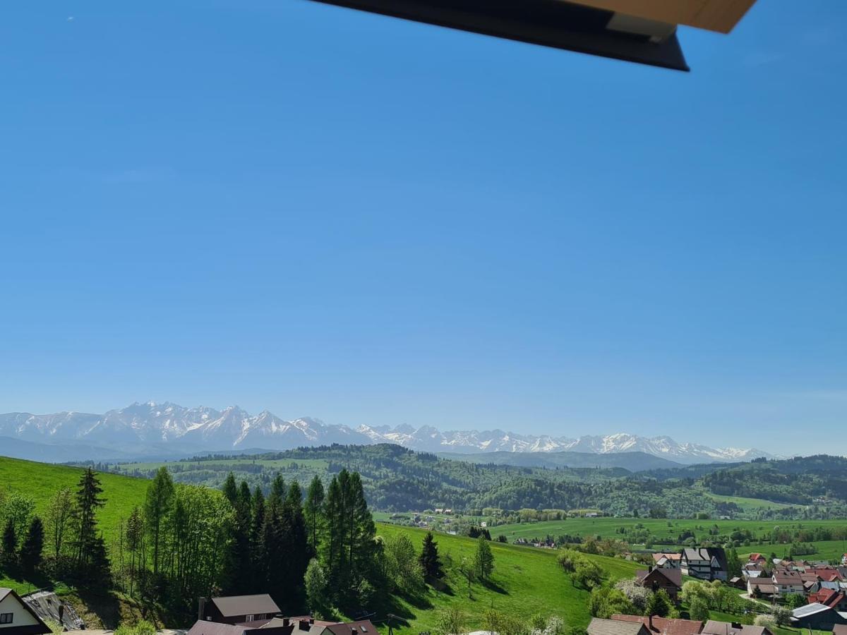 Domek Goralski Nad Czorsztynem - Dom Z Widokiem Kluszkowce Dış mekan fotoğraf