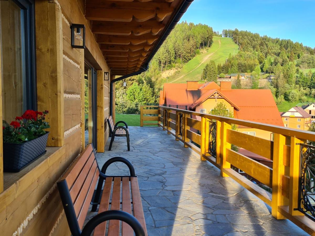 Domek Goralski Nad Czorsztynem - Dom Z Widokiem Kluszkowce Dış mekan fotoğraf