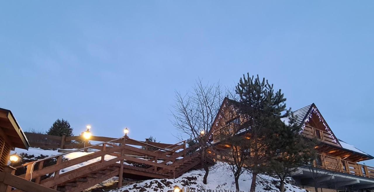Domek Goralski Nad Czorsztynem - Dom Z Widokiem Kluszkowce Dış mekan fotoğraf