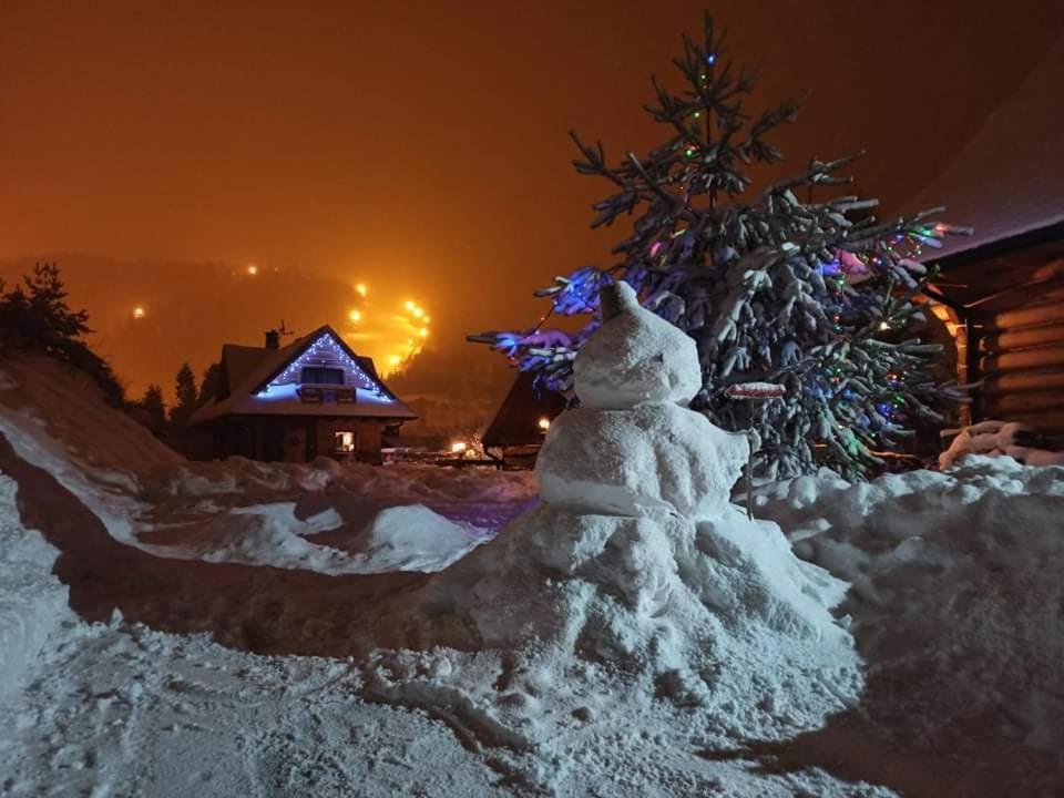 Domek Goralski Nad Czorsztynem - Dom Z Widokiem Kluszkowce Dış mekan fotoğraf